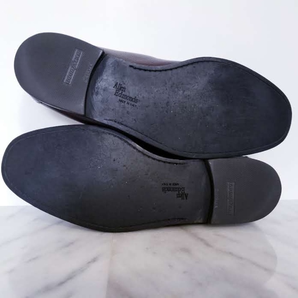 Allen Edmonds FIRENZE Horse Bit Loafer Brown 13 D - Picture 8 of 8